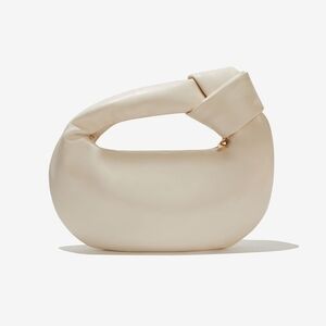 Melie Bianco Alexandra Cream Vegan Top Handle Bag
